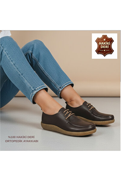 SHOUGO 100% Genuine Leather Orthopedic Comfortable Shoes