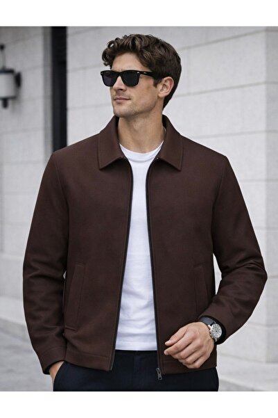 BASEL.CO Βασικό Διπλό Ανοιξιάτικο Λεπτό Μπουφάν Relax