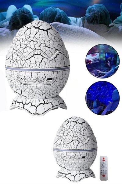 northcity n Egg-Shaped Table and Night Light Projector That Can Change Colors