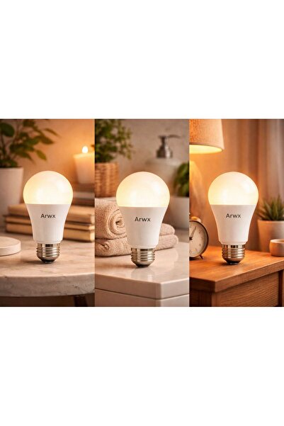 ARWX LED AMPUL %80 ENERJİ TASARRUF 6500K 900LM E27 7 ADET