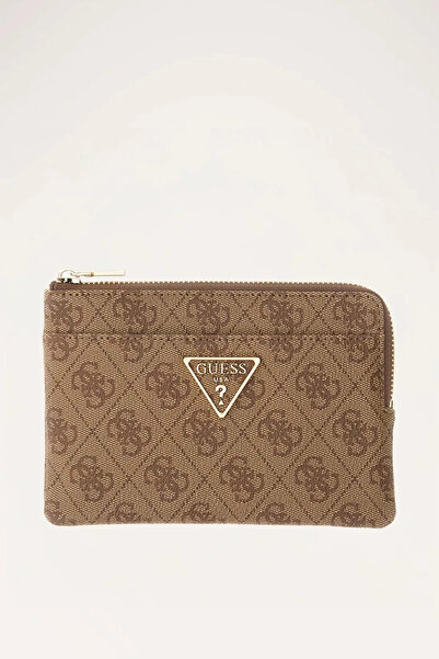 Guess Laurel II Anahtarlıklı Cüzdan Kadın Kahverengi Cüzdan SWSG7459148-LTL