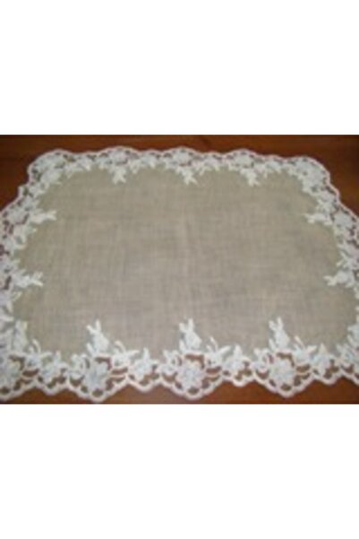 Dakakeen Concept Beige Linen Tray Mat – Simple Refined Design Enhancing Table...