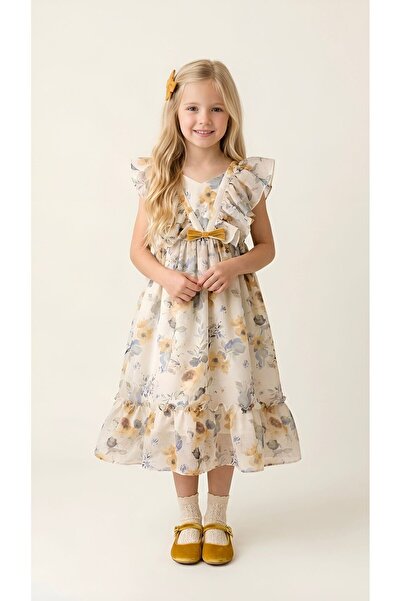 MAY MARA ΚΟΡΙΤΣΙΣΤΙΚΟ ΦΟΡΕΜΑ ΜΕ ΚΟΝΤΑ ΜΑΝΙΚΙΑ ΚΑΙ ΛΙΝΟ ΣΧΕΔΙΟ ΜΕ ΛΟΥΛΟΥΔΙΑ