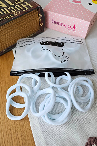 Cinderella Accessories 25 τεμάχια Καθημερινές Ανθεκτικές Μαλακές Λευκές Γυναι...