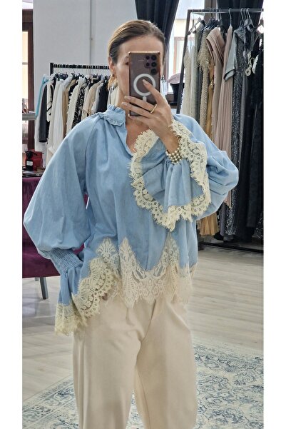 OEM Δαντελένια Μπλούζα για Γυναίκες – Κομψό & Θηλυκό Στυλάτο Τοπ