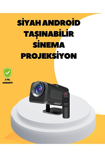 northcity n 1080P Full HD ve 4K Destekli Mini Projektör - Ev Sineması Deneyimi
