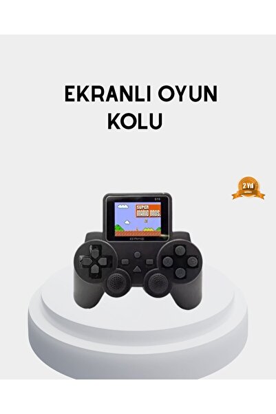 GENELOEM Atari S10 Retro Oyun Konsolu – 520 Nostaljik Oyun TV Bağlantılı Şarjlı ve Ta? - TTTTTT9148-8