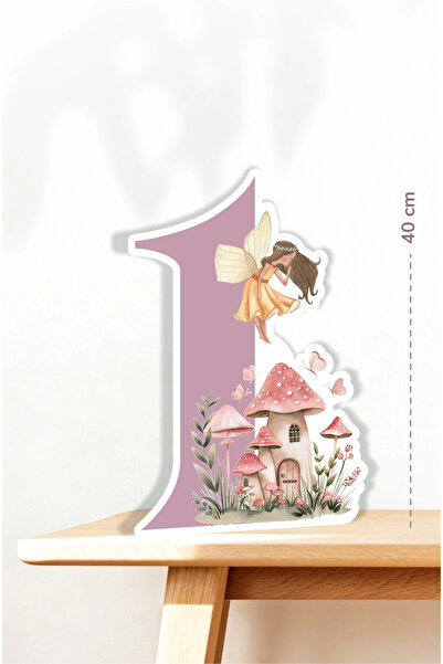 neşeli günlerim Πίνακας με θέμα το Fairy Girl για 1 έτος - Ηλικία 1 έτους (40...