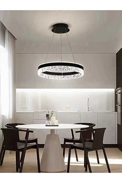 Dumco Lustră LED De Lux Tip Pendul DM1437BK Negru – Reglabilă Și Multifuncțio...