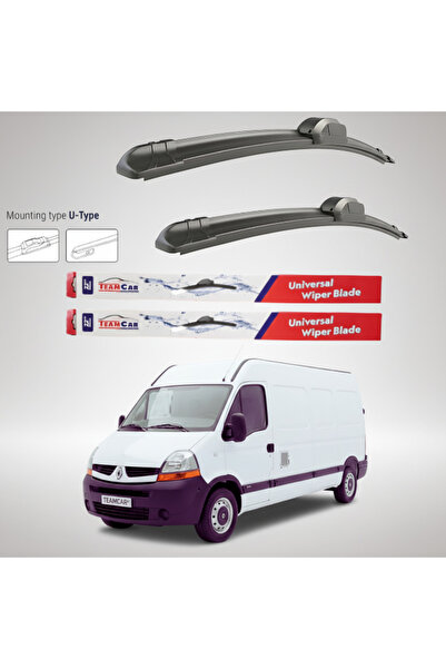 TEAMCAR Renault Master Van L3H2 (2006–2010) Επίπεδες Υαλοκαθαριστήρες |   Μπρ...