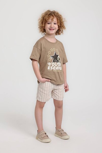 HAUSEkids Σετ για αγόρια 1-5 ετών Leo Noir-Mocca