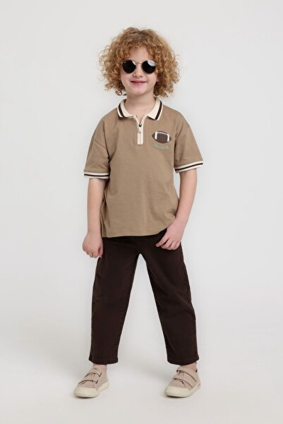 HAUSEkids Σετ για αγόρια 1-5 ετών Lucius Blaze - Καφέ