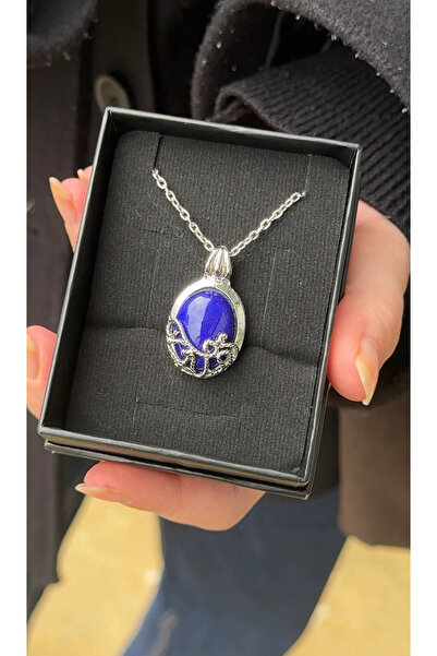 Harlofia Jewelry Gümüş Kaplama Vampir Katherine Pierce Kolye