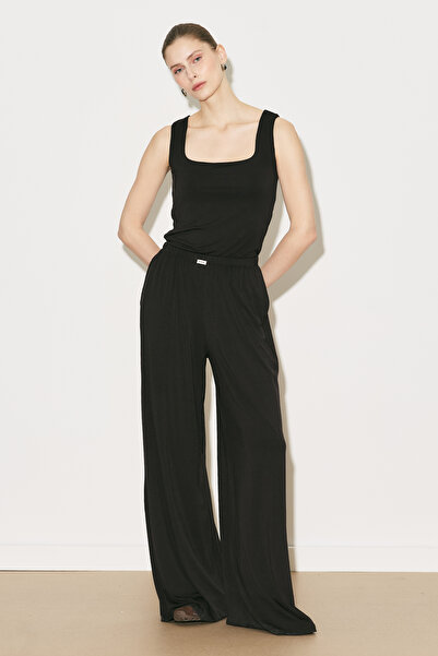 Manuka Easy Wide Comfortable Pants Brown