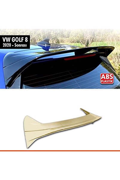 Tuning Vadisi Golf 8 R Style Spoyler 2019+ Spoiler Plastik BOYASIZ