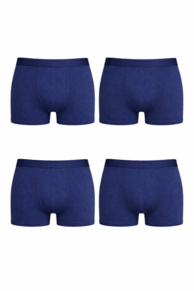 Gambocci Σετ 4 ανδρικών εσωρούχων μπόξερ από 95% βαμβάκι, ελαστικά και αναπνε...