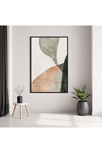 canvas3 Modern Wall Paintings - Black Frame