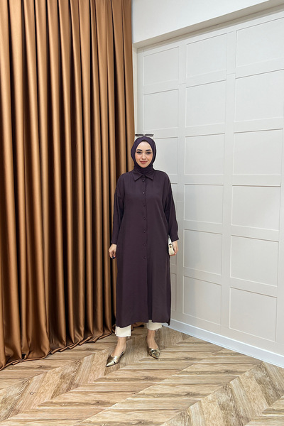 Stilife Κούπρα Μακρύ Τουνίκ Δαμασκηνί