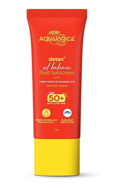 AQUALOGICA ديتان + واقي شمس سائل موازن للزيوت 50 جرام