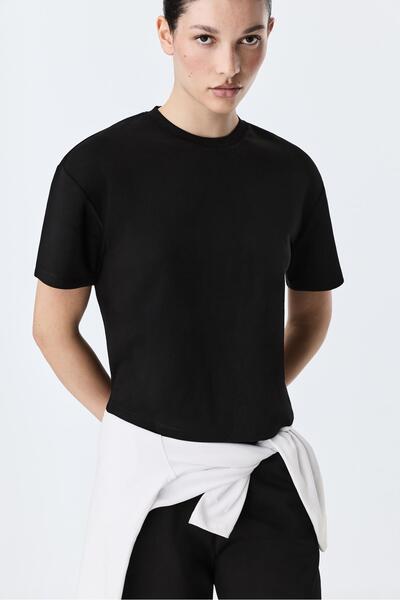 LEFTIES Dökümlü t-shirt