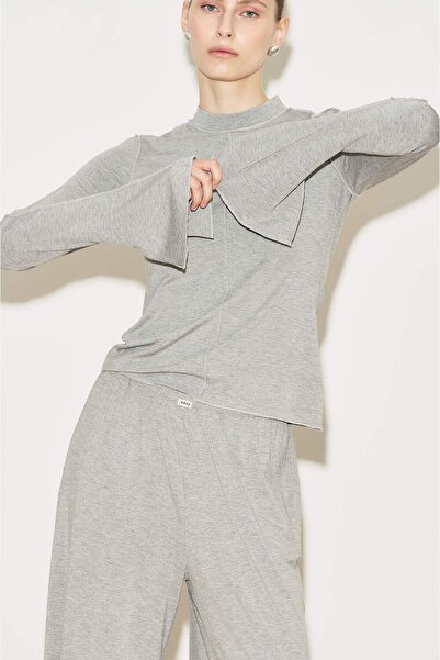 Manuka ΕΥΚΟΛΟΦΟΡΕΤΗ ΦΑΡΔΙΑ ΜΑΚΡΥΜΑΝΙΚΗ ΜΠΛΟΥΖΑ ΓΚΡΙ ΜΕΛΑΝΖΕ