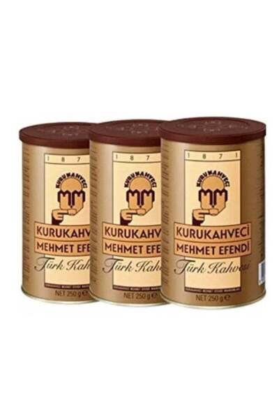 Mehmet Efendi قهوة تركية 3 قطع × 250 جرام