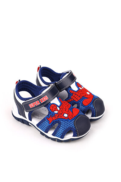 Walkenzo Bircan Boys' Spiderman Orthopedic Sandals
