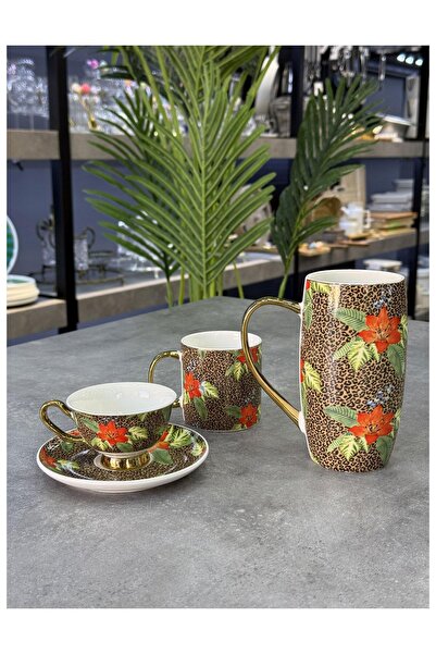 Doğudeko Lux Artemis 3-Piece Mug Set