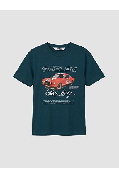 LC Waikiki Παιδικό μπλουζάκι LCW με στάμπα Shelby για αγόρια