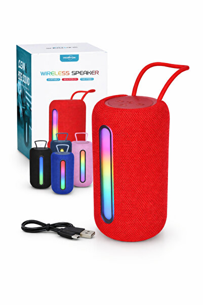 Otto Φορητό Ηχείο Bluetooth, LED RGB, Ισχυρός Ήχος, Στερεοφωνικός Ήχος TWS, Μ...