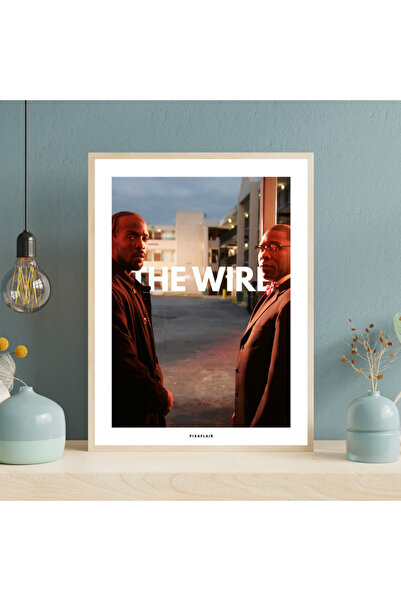 Pixaflair - The Wire - Omar & Brother Mouzone - Tablo - Çerçevesiz Film Poster