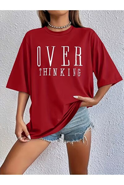 PAVRO Unisex Tshirt Quality Fabric Overtshnk Printed Comfortable Fit Tshirt
