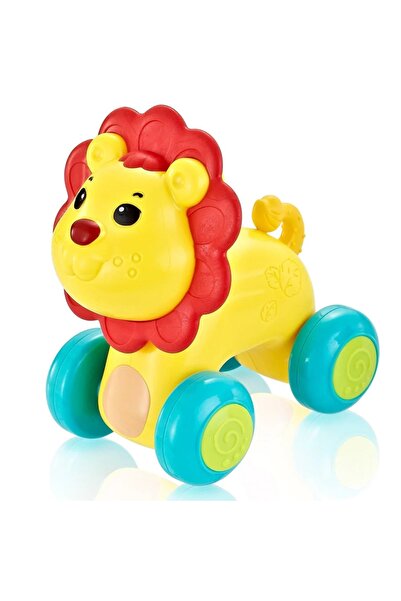 Goodway - Baby Push & Go Animal Toy With Rolling Wheels Multicolor