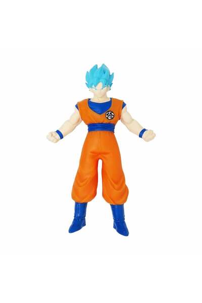 Sunman Monster Flex Dragon Ball Stretch Figür 15 cm 93722 Super Saiyan Blue Goku