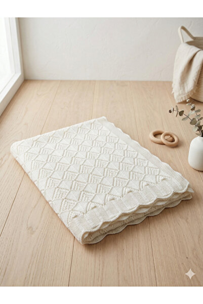 For My Baby 100% Cotton Knitwear Baby Blanket 75X110 cm