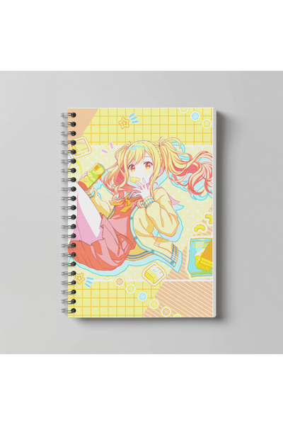 nihonwosekai Hatsune Miku Pjsekai Caiet Anime Colorat A4 60 de foi Saki Tenma