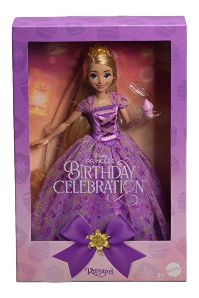 mattel Κούκλα Ραπουνζέλ για Γιορτή Γενεθλίων Πριγκίπισσας της Disney (HYC38)