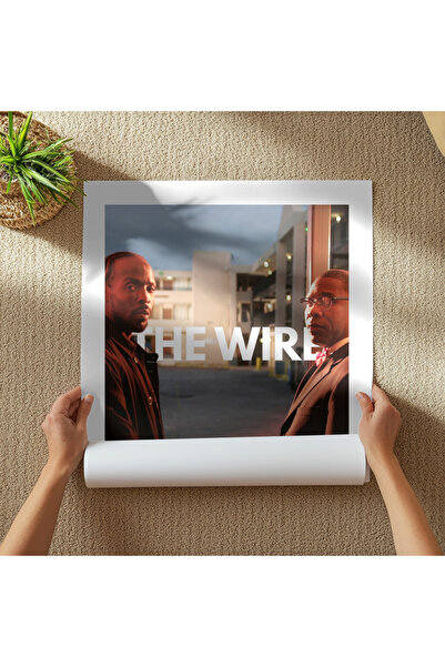 Pixaflair - The Wire - Omar & Brother Mouzone - Tablo - Çerçevesiz Film Poster
