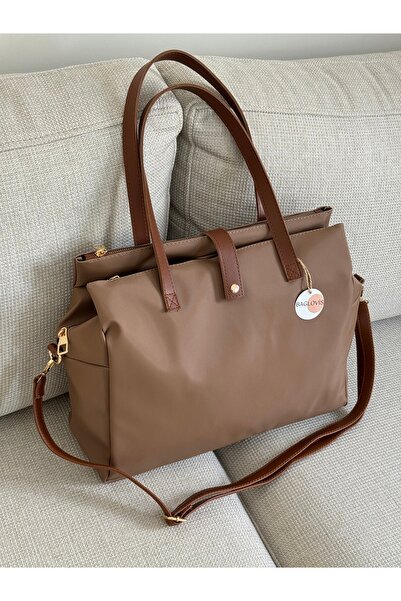 BAGLOVİS Φορητή γυναικεία τσάντα ώμου για φορητό υπολογιστή, κατάλληλη για χρ...