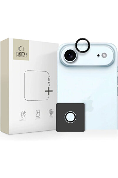 Tech-Protect Camring Fit+ Προστασία Κάμερας από Σκληρυμένο Γυαλί Μαύρο για το...