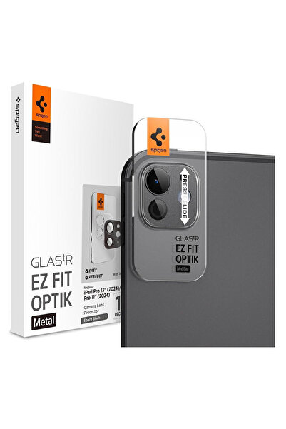 Spigen Glass tR EZ Fit Optik Metal 1 Πακέτο, μαύρο space - για iPad Pro 13 " ...