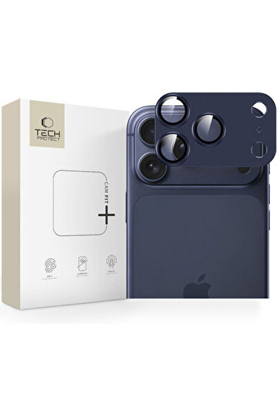 Tech-Protect Προστατευτικό Φακού Κάμερας Camalloy Fit+ iPhone Air Μαύρο