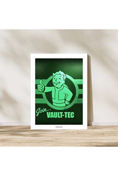 Pixaflair - Fallout - The Pip-Boy (Personal Information Processor) - Tablo - Çerçevesiz Film Poster