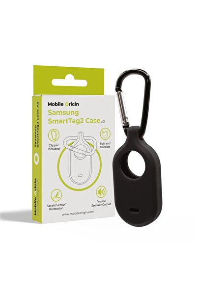 Mobile Origin Θήκη Samsung SmartTag2, μαύρη