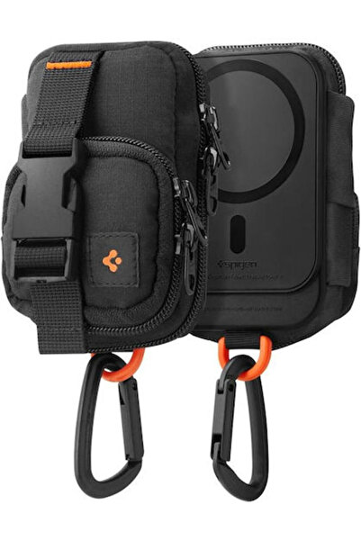Spigen Οργανωτής Snapzip Magsafe Θήκη & Πουγκί Μαύρο AFA09338