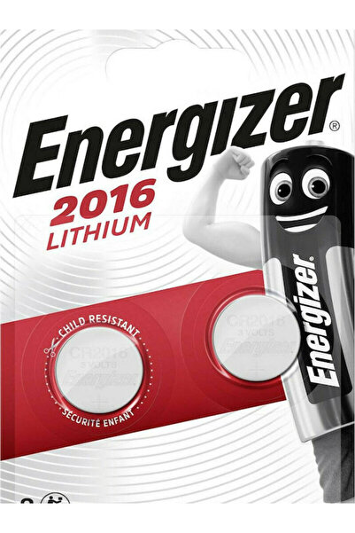 Energizer Μπαταρία ρολογιού λιθίου CR2016 3V 2 τεμάχια