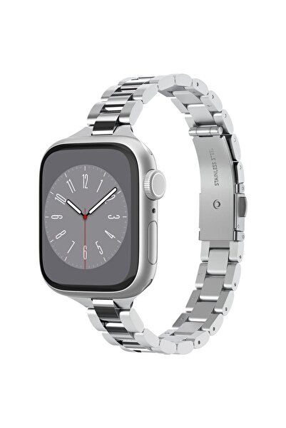 Spigen Μοντέρνα Εφαρμογή 316L, ασημί - Apple Watch 41mm/40mm/38mm