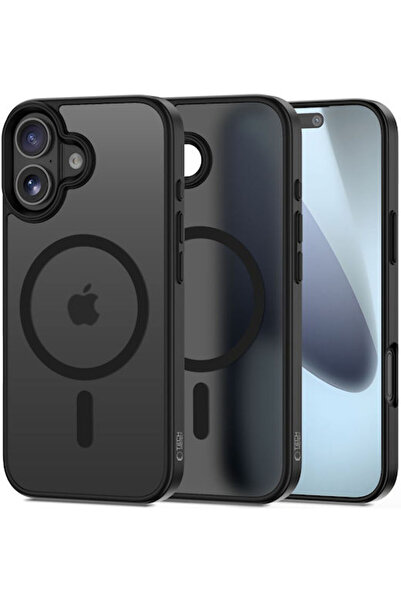 Tech-Protect Magmat Magsafe Πίσω Κάλυμμα Σιλικόνης / Πλαστικό Μαύρο (iPhone 1...
