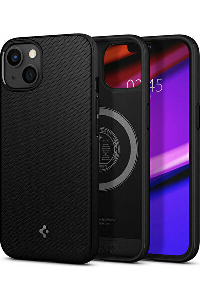 Spigen Mag Armor, ματ μαύρο - iPhone 13