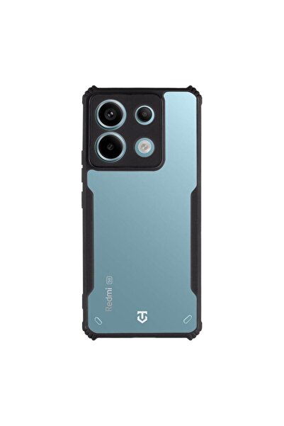 Tactical Κουάντουμ Στελθ Κάλυμμα για Xiaomi Redmi Note 13 Pro 5G Διαφανές/Μαύρο